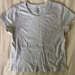 Brandy melville grey crop top